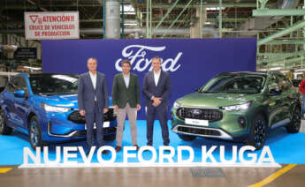 El presidente de la Generalitat Valenciana, Carlos Mazón, visita la fábrica de Ford en Almussafes. Foto: EFE.