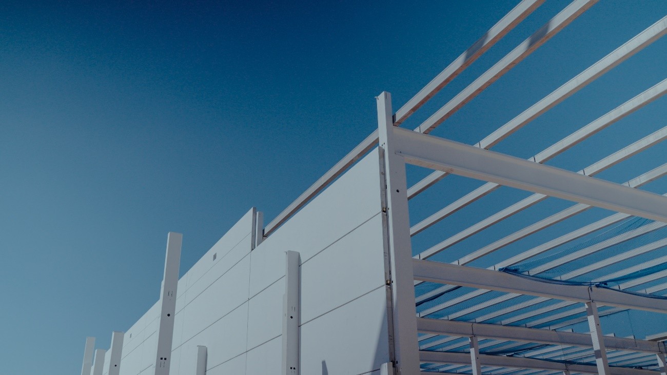 Obra de Itercon durante el proceso de construcción. Foto: Itercon