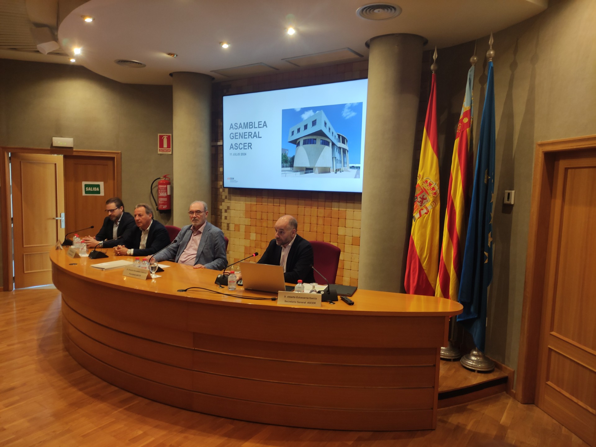 La Asamblea General de ASCER. Foto: ASCER