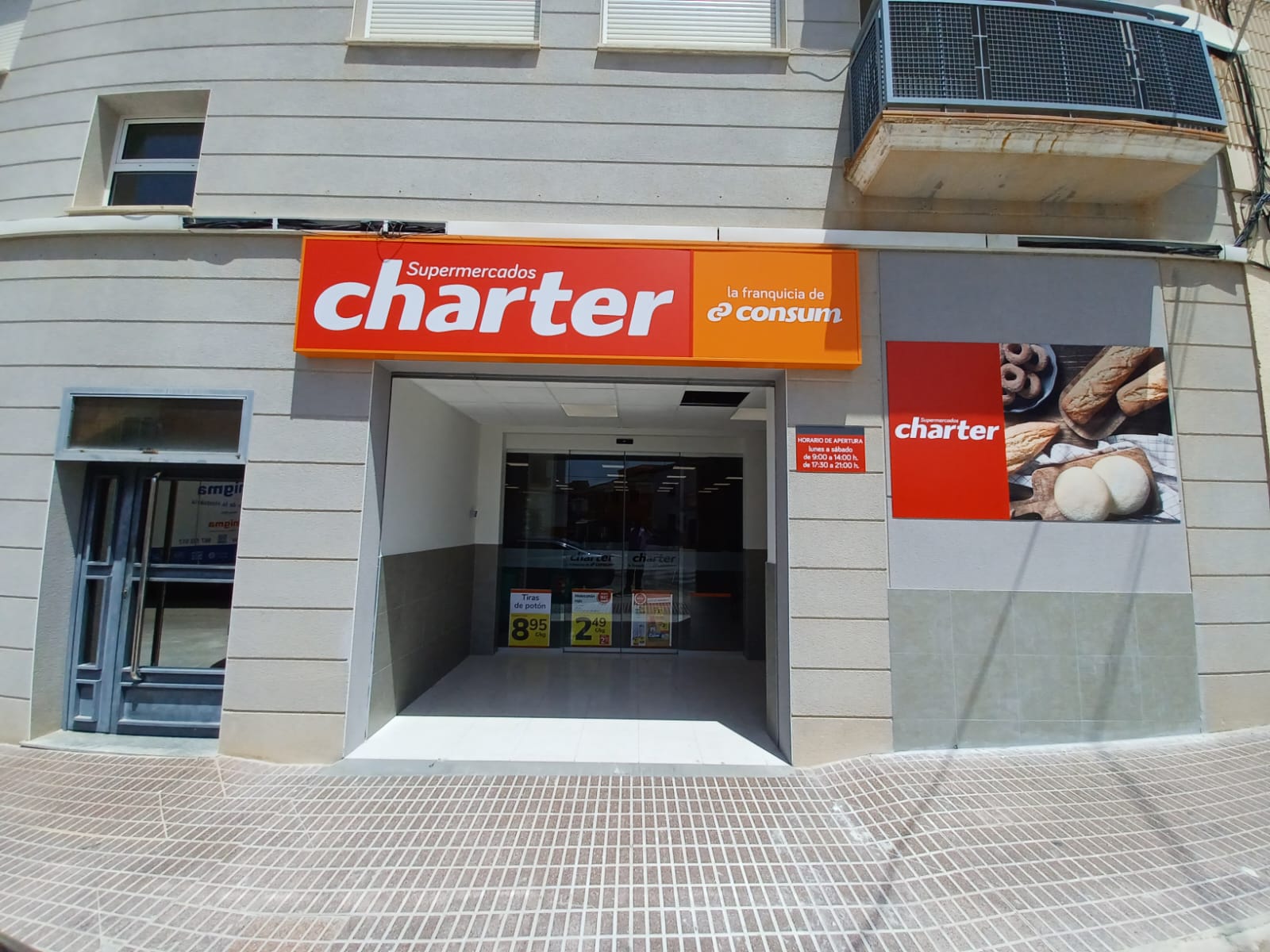 Un supermercado Charter. Foto: Charter