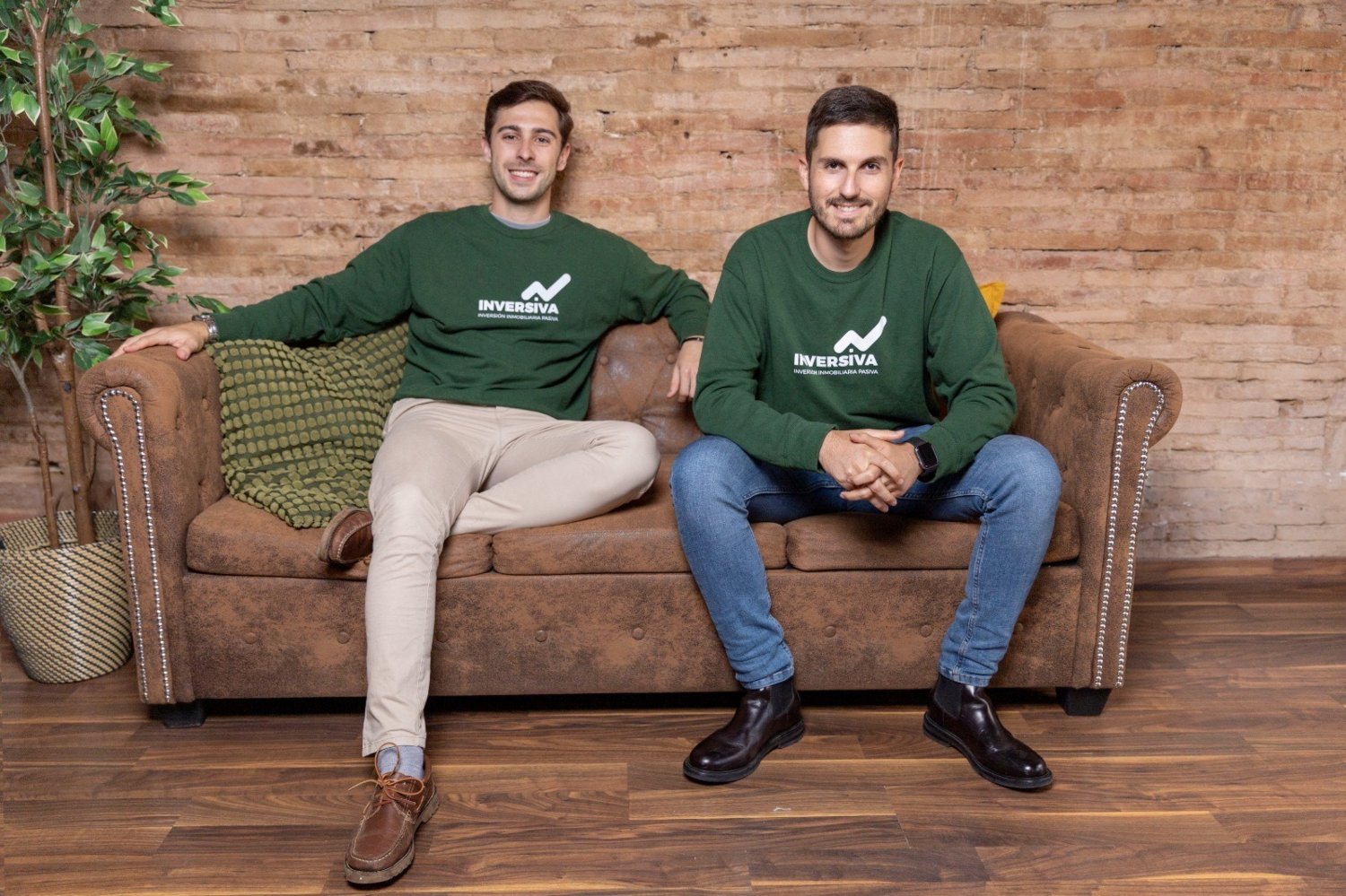 Juanlu Cruz y David Garcia, fundadores y CEO de Inversiva, firma participada por Juan Roig