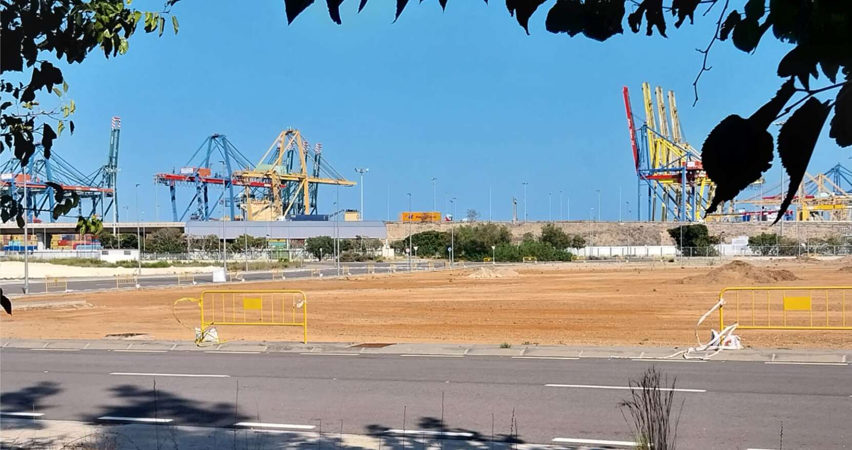 Parcela de MSC en la ZAL del Puerto de Valencia.