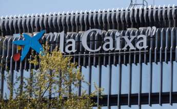 Fachada del edificio de Caixabank. Foto: Europa Press.