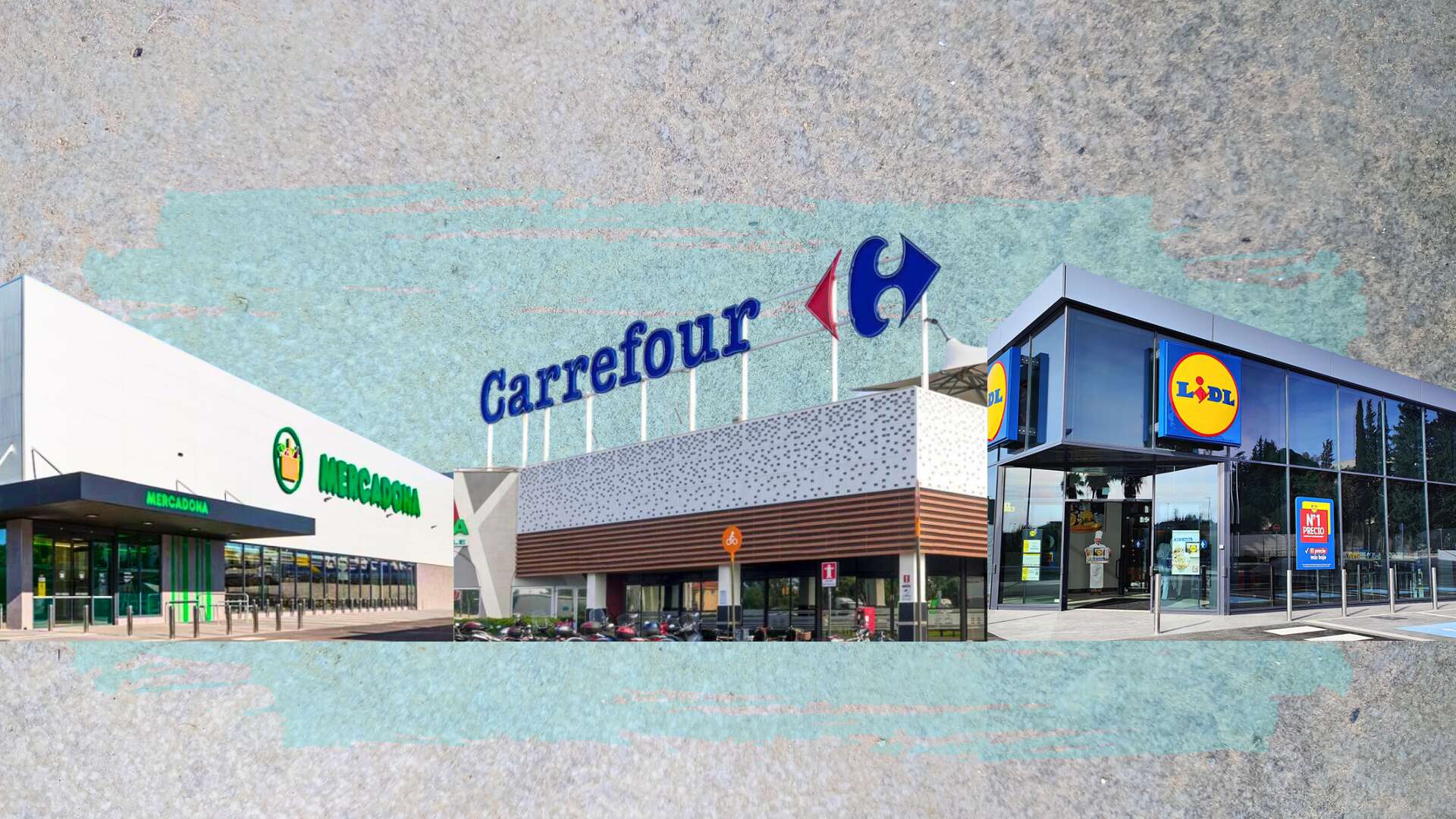 tres supermercados de España