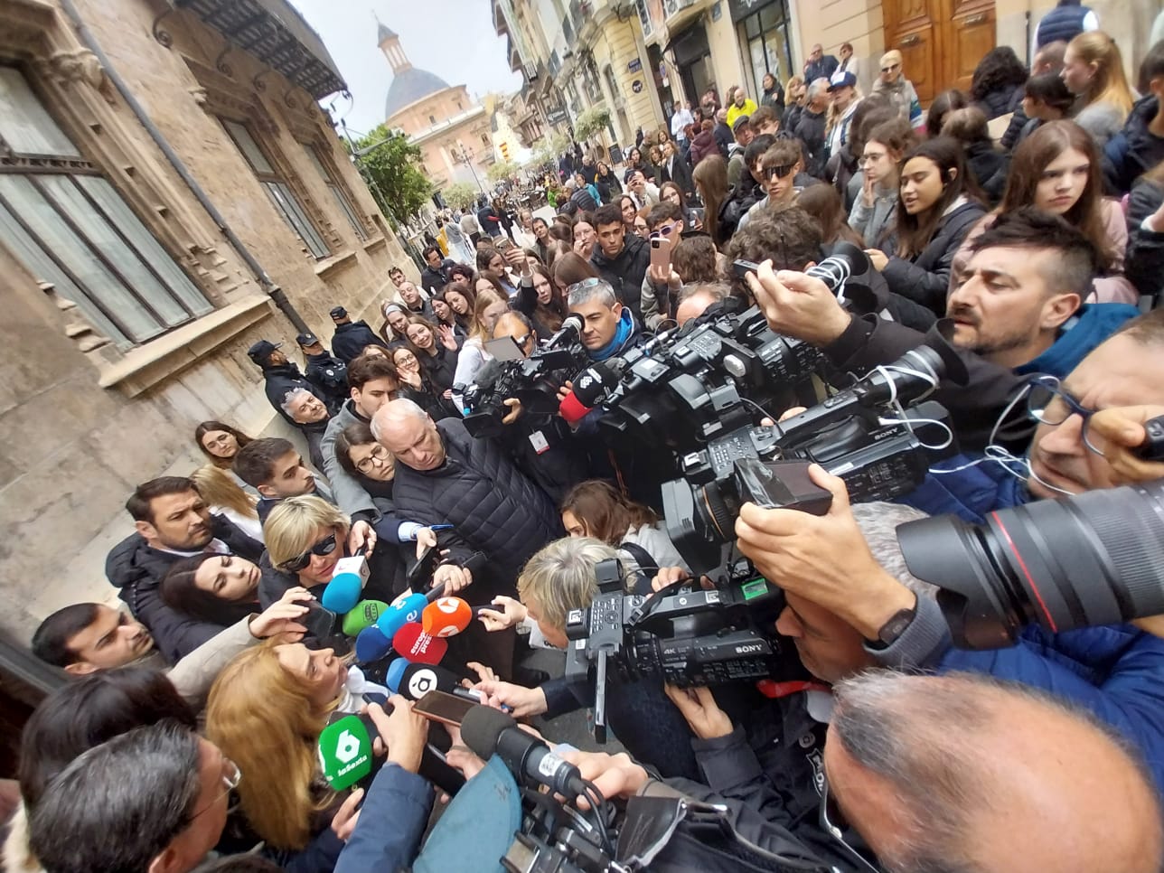 Afectada por la DANA tras ser recibido por Carlos Mazón