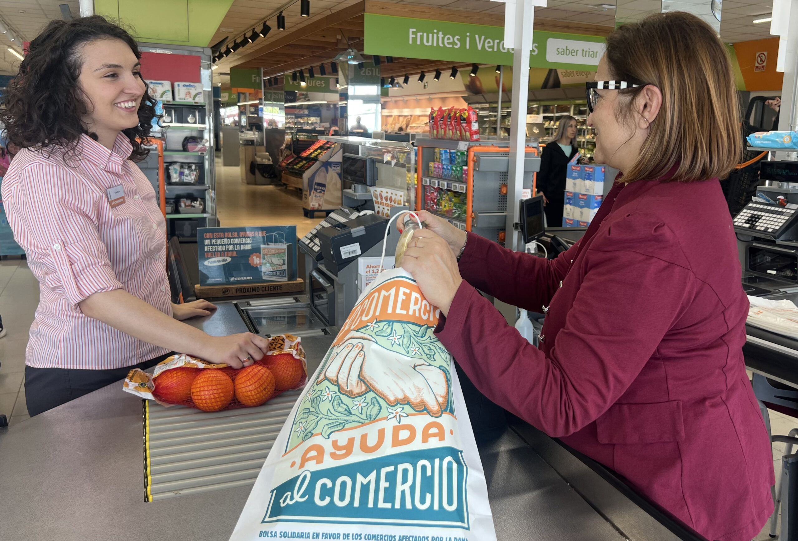 Bolsa solidaria de Consum para los negocios afectados por la DANA