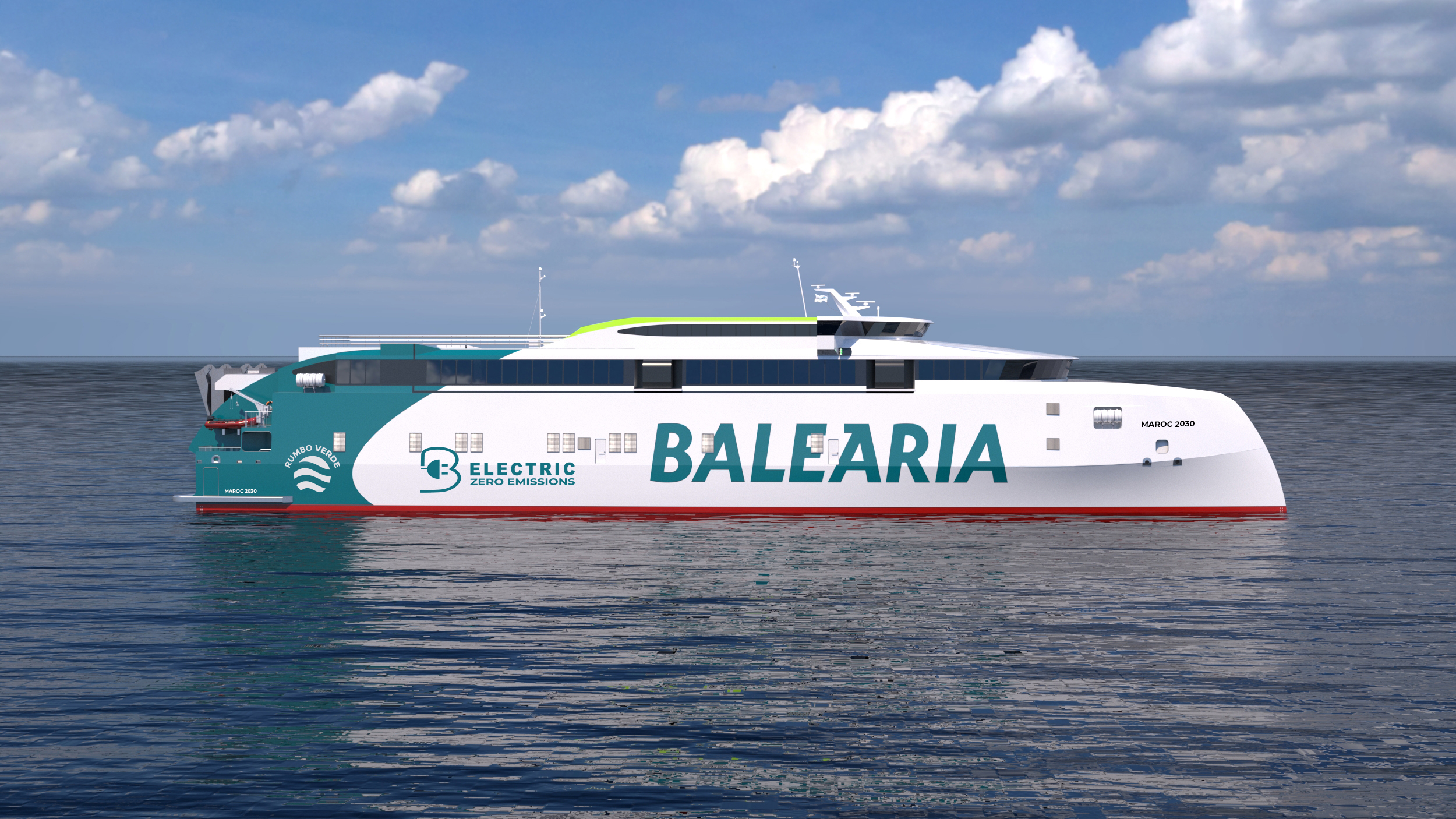 Fast ferry eléctrico de Baleària