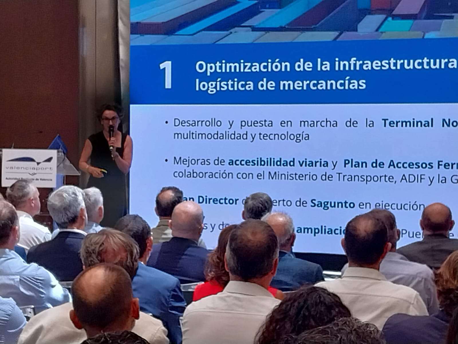 Mar Chao, presidenta de la Autoridad Portuaria de Valencia.