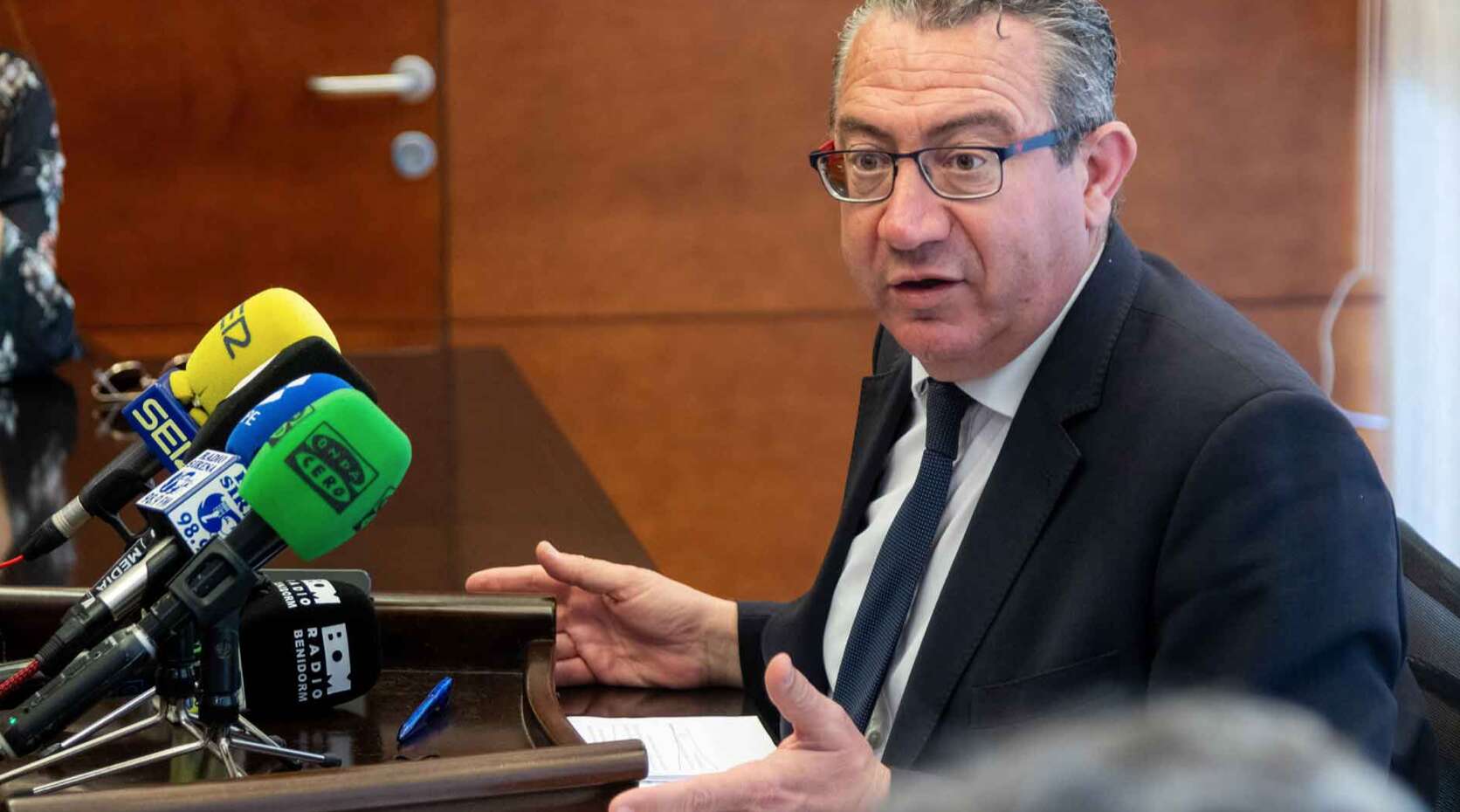 El alcalde de Benidorm, Toni Pérez