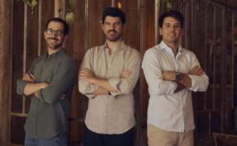 De izquierda a derecha, Juan Carlos Soldado - CREO David Mateo - COO Vicente Nicolás - CEO Borja Serra - CTO de Muppy
