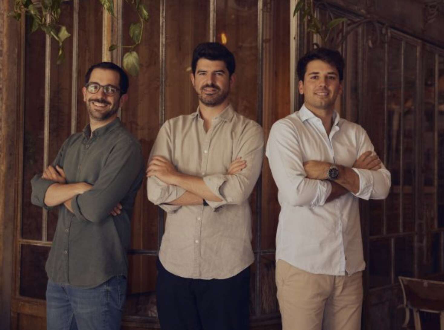 De izquierda a derecha, Juan Carlos Soldado - CREO David Mateo - COO Vicente Nicolás - CEO Borja Serra - CTO de Muppy