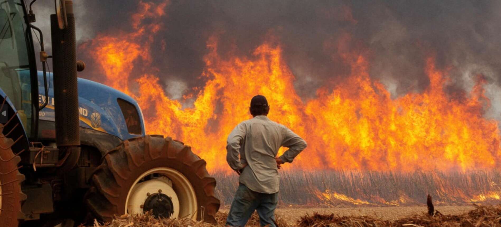 Un incendio. Foto: FUVAMA.