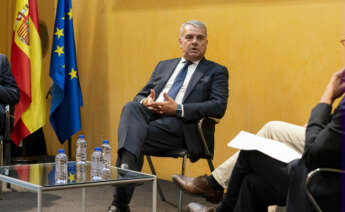 Fernando Canós, Fernando Canós, director general adjunto de Banco Sabadell y director de la territorial Este de la entidad, interviene en la jornada de Economía Digital en Alicante.