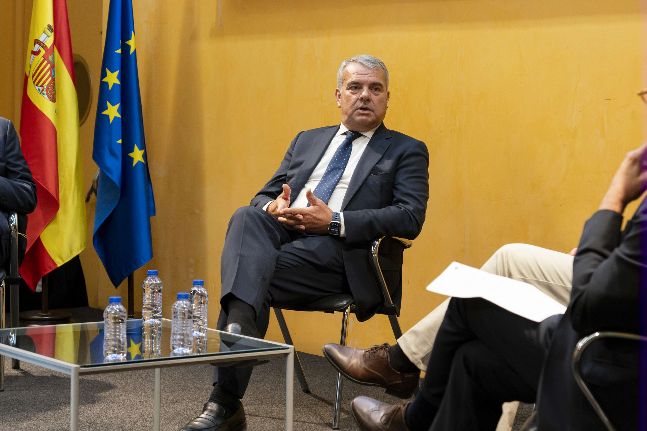 Fernando Canós, Fernando Canós, director general adjunto de Banco Sabadell y director de la territorial Este de la entidad, interviene en la jornada de Economía Digital en Alicante.