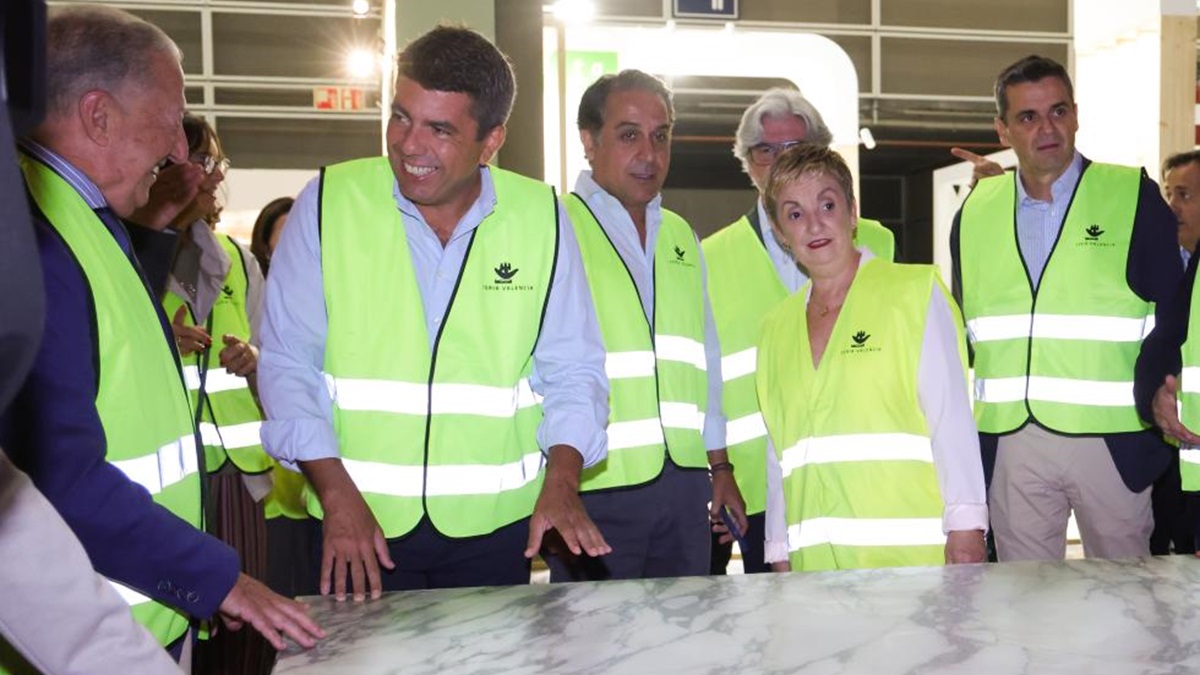 Carlos Mazón en la Feria Hábitat Valencia