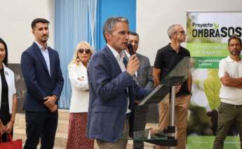 Javier Rivera, CFO of PowerCo Spain, durante la presentación de Ombra SOS