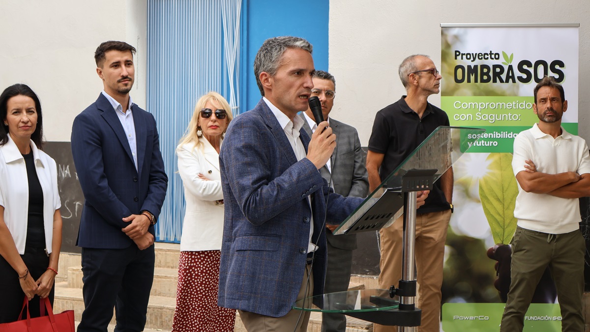 Javier Rivera, CFO of PowerCo Spain, durante la presentación de Ombra SOS