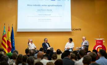 Mesa agroalimentaria en la jornada
