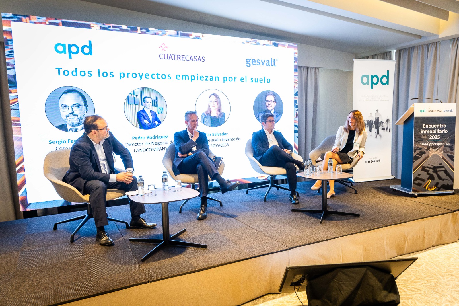 Jornada 'Encuentro Sector Inmobiliario 2025. Claves y perspectivas' organizada por APD en Valencia