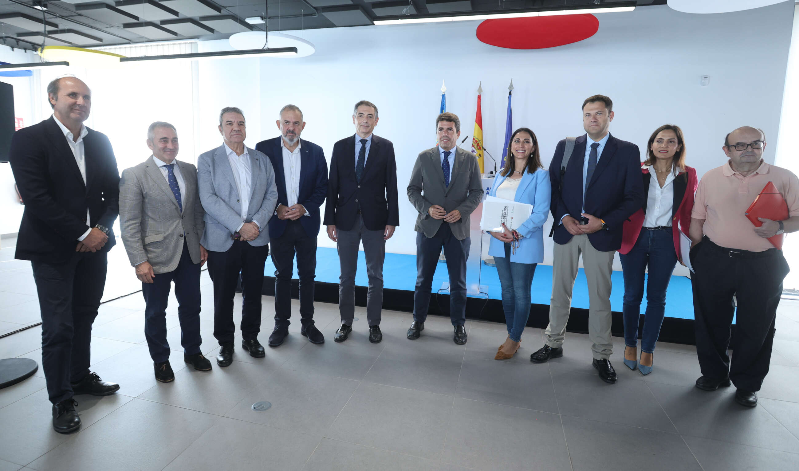 Reunión entre representantes de la Generalitat Valenciana, de la Región de Murcia y la Junta de Andalucía por el trasvase Tajo-Segura