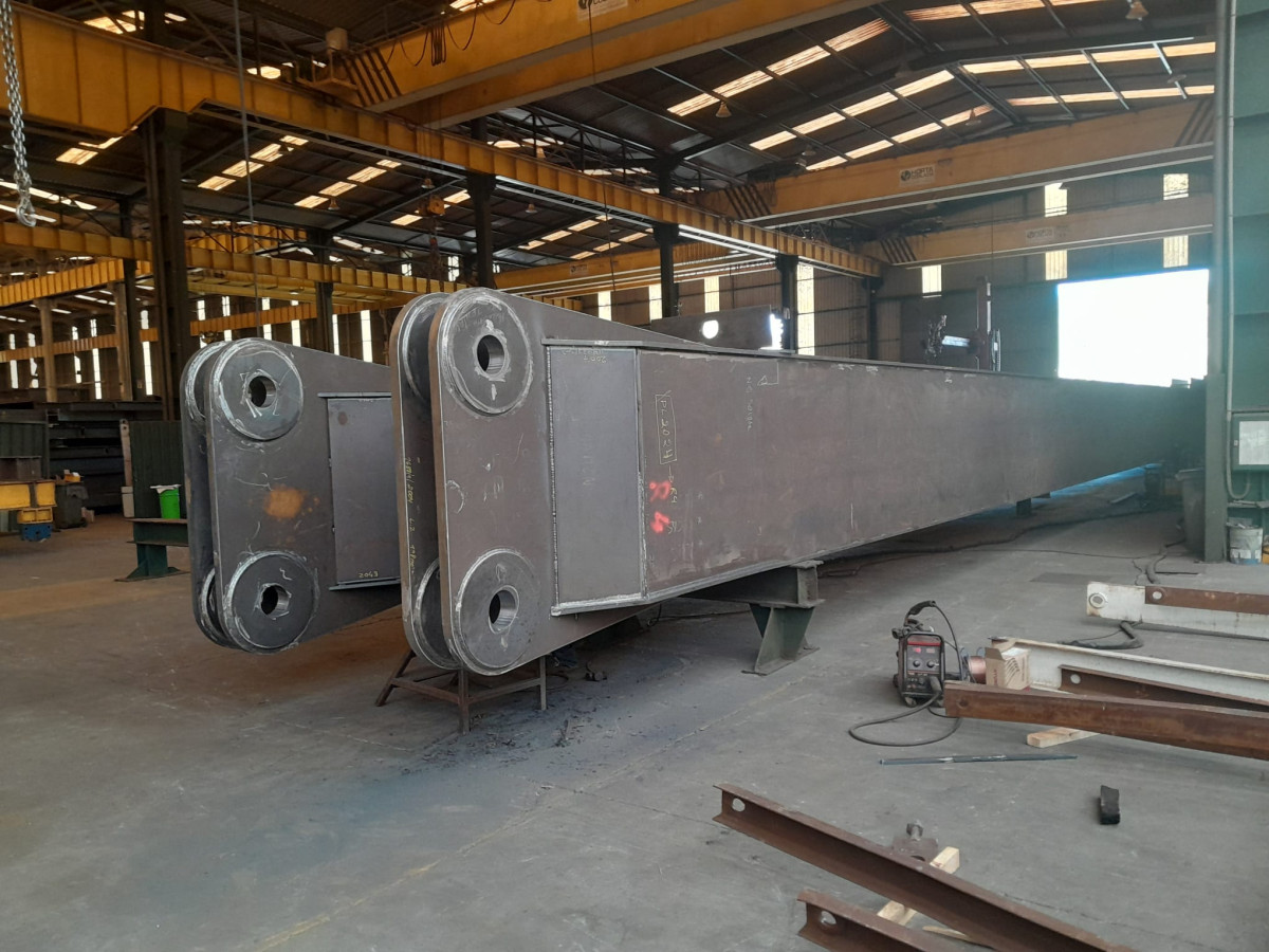 Pilares para la cubierta del Nou Mestalla