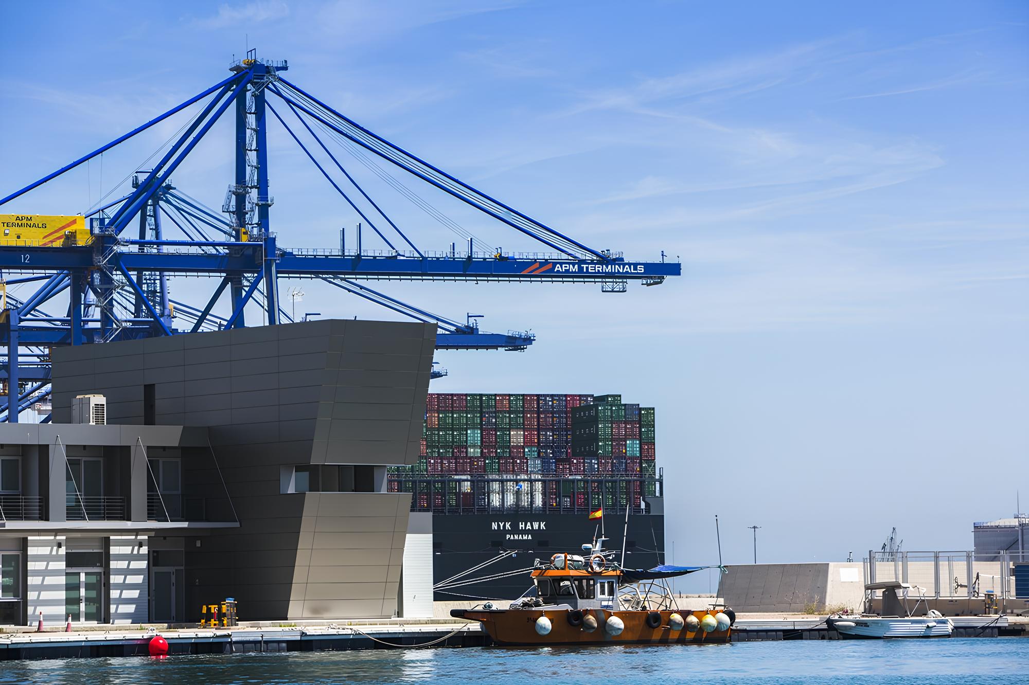 APM Terminals, en el Puerto de Valencia.