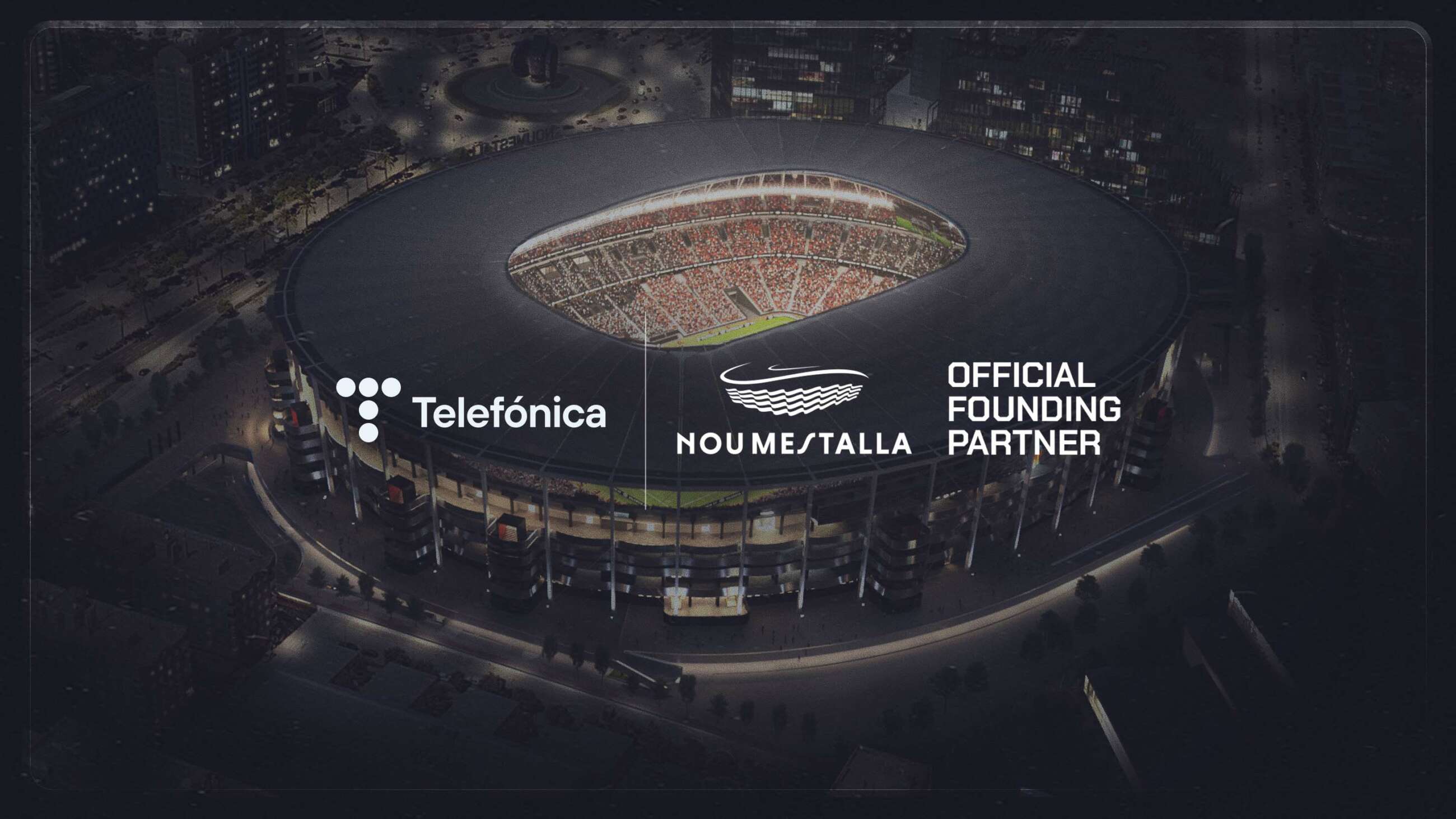 Acuerdo entre el Valencia CF y Telefónica para el Nou Mestalla