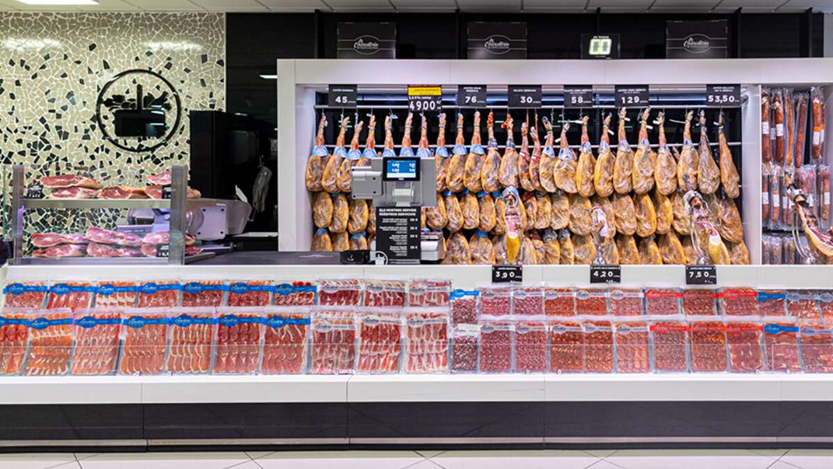 La selección de jamones de Mercadona