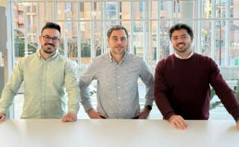 Carlos Sanchis, Jorge Aleix y Conrado García, de Grupotec