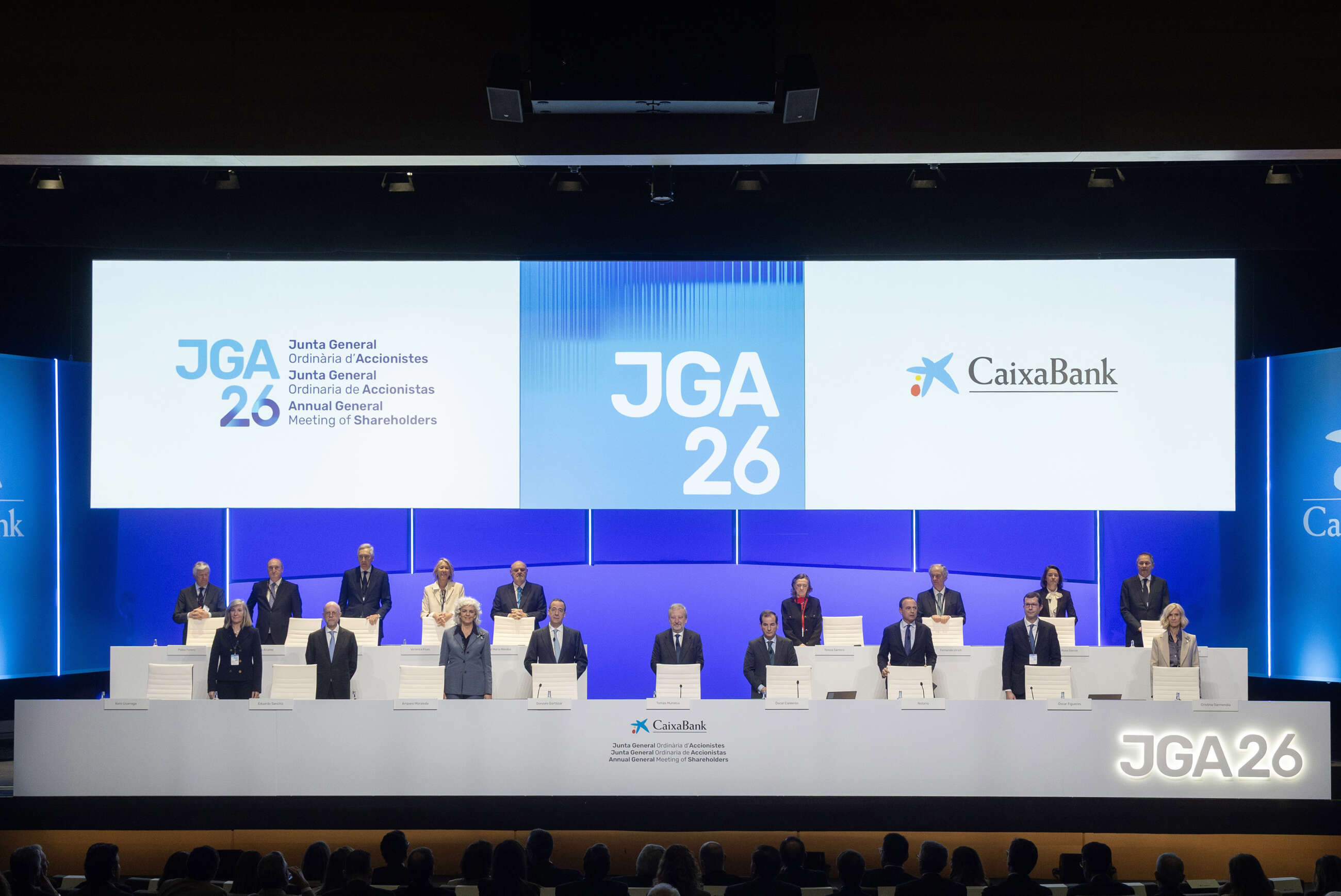 Consejo de Administración de CaixaBank, en la Junta General de Accionistas 2026