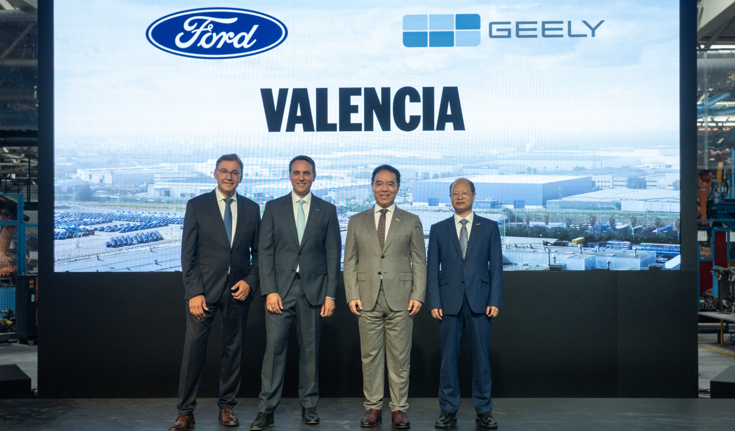 Alianza entre Geely y Ford para la fábrica de Almussafes