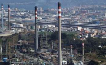 La refinería de Repsol en A Coruña