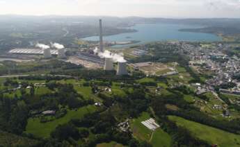 Endesa planea una planta de hidrógeno verde en As Pontes que se nutrirá de seis parques eólicos asociados.EFE