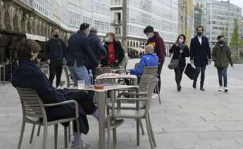 A Coruña es el área sanitaria de Galicia que concentra, a pesar de la desescalada, el mayor número de nuevos contagios. Foto: Europa Press