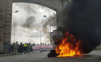 Navantia barricadas