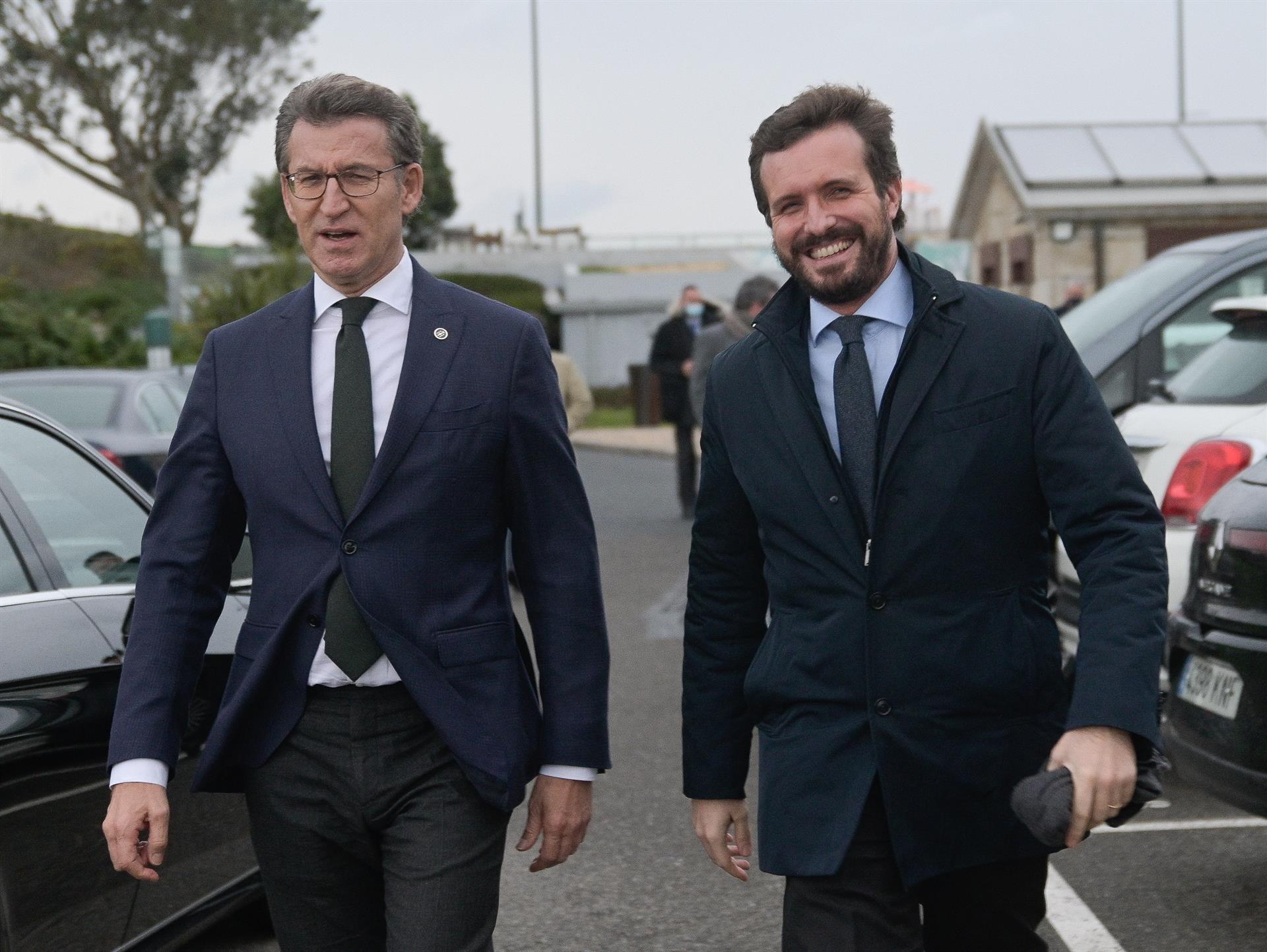 Casado y Feijóo