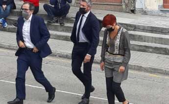 Sandra Ortega, entrando en los juzgados de A Coruña. Foto: Economía Digital Galicia