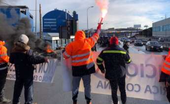 Trabajadores de Alu Ibérica en A Coruña exigen la intervención de la planta ante una situación "muy crítica". Foto: Europa Press