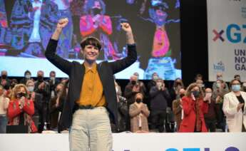 La portavoz nacional del BNG, Ana Pontón, en la XVII Asamblea Nacional del BNG, en el Coliseum de A Coruña, a 6 de noviembre de 2021, en A Coruña / EP