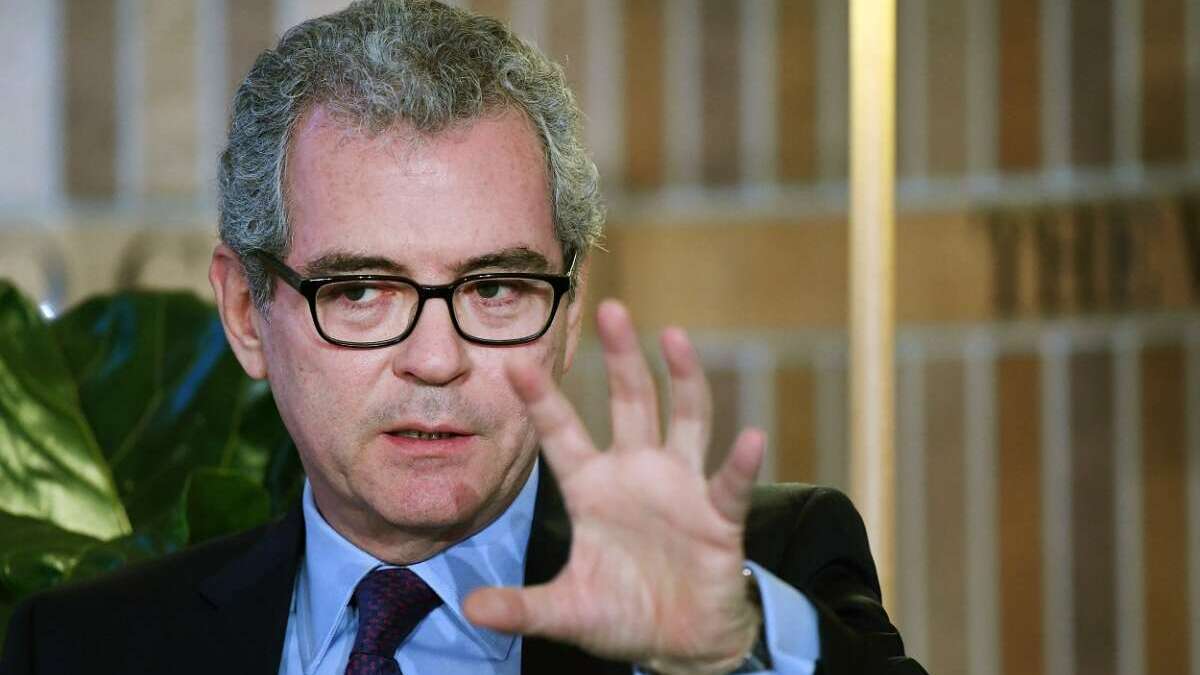 Pablo Isla, en una foto de archivo, en su participación en el Consejo de CEOs de Wall Street Journal celebrado en Londres (Reino Unido). EFE/ Andy Rain