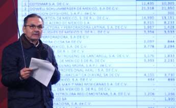 Octavio Romero, el director de Pemex, cargó este miércoles contra la operación de compra de la mayoría del astillero Hijos de Barreras por parte de Pemex. Foto: EFE