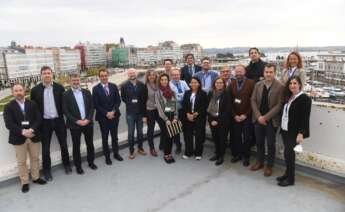 Doce puertos europeos se reúnen en la Autoridad Portuaria de A Coruña dentro de la plataforma Offshore Wind Ports