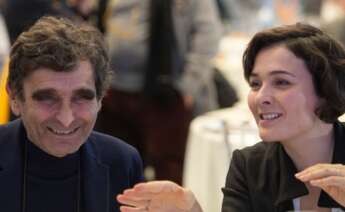 Adolfo Domínguez y su hija Adriana Domínguez, actual presidenta del grupo textil