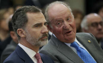 Juan Carlos I y Felipe VI