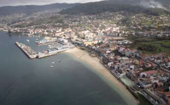 playa banda do rio en pontevedra