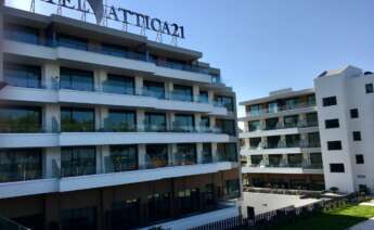 Fachada del nuevo hotel Attica 21 de Inveravante en Vigo