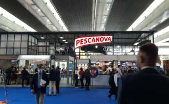 Puesto de Nueva Pescanova en la feria Conxemar