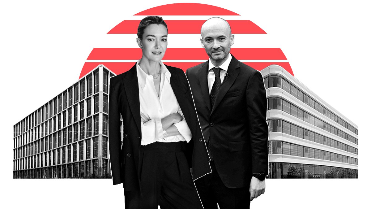 Marta Ortega, presidenta no ejecutiva de Inditex, y Óscar García Maceiras, consejero delegado