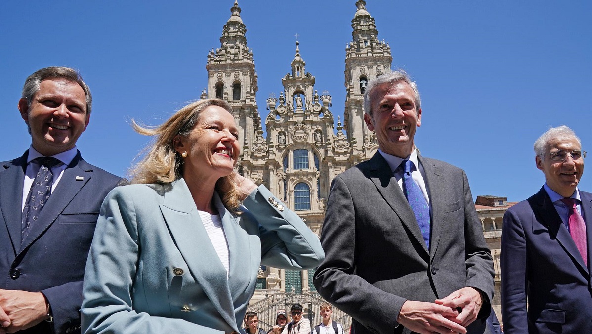 Nadia Calviño y Alfonso Rueda