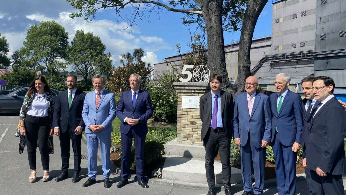 Ferroglobe, matriz de Ferroatlántica, celebra su 50 aniversario en Sabón (Arteixo)